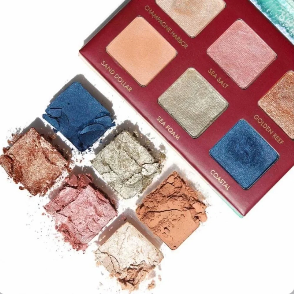 New Wander Beauty Wanderess Seascape Eyeshadow Palette, Full‎ Sized, New in Box